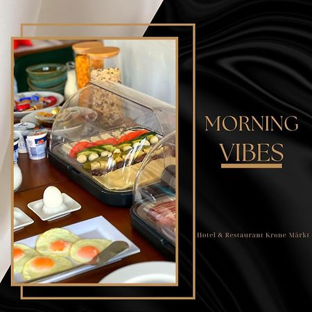 Hotel & Restaurant Krone Maerkt 바일암라인 외부 사진