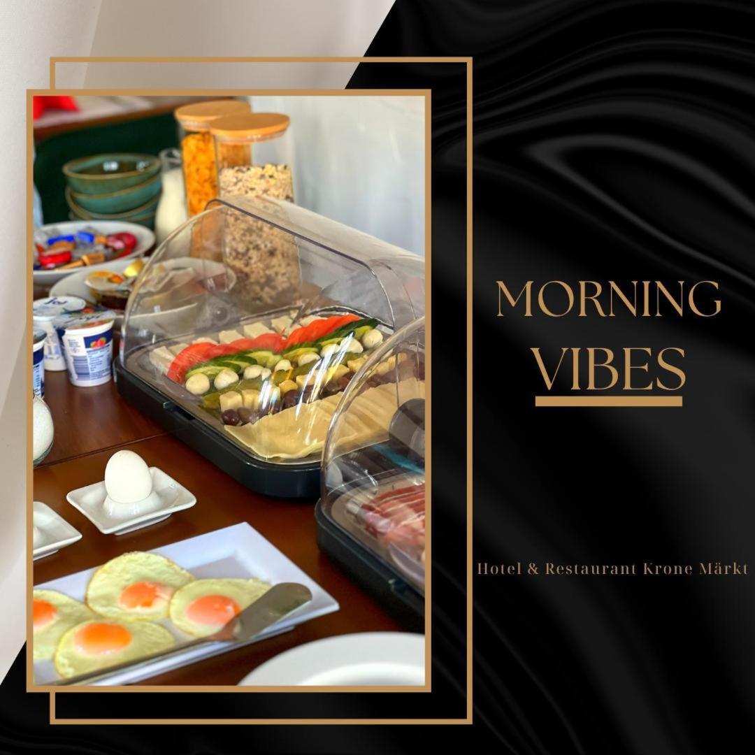 Hotel & Restaurant Krone Maerkt 바일암라인 외부 사진